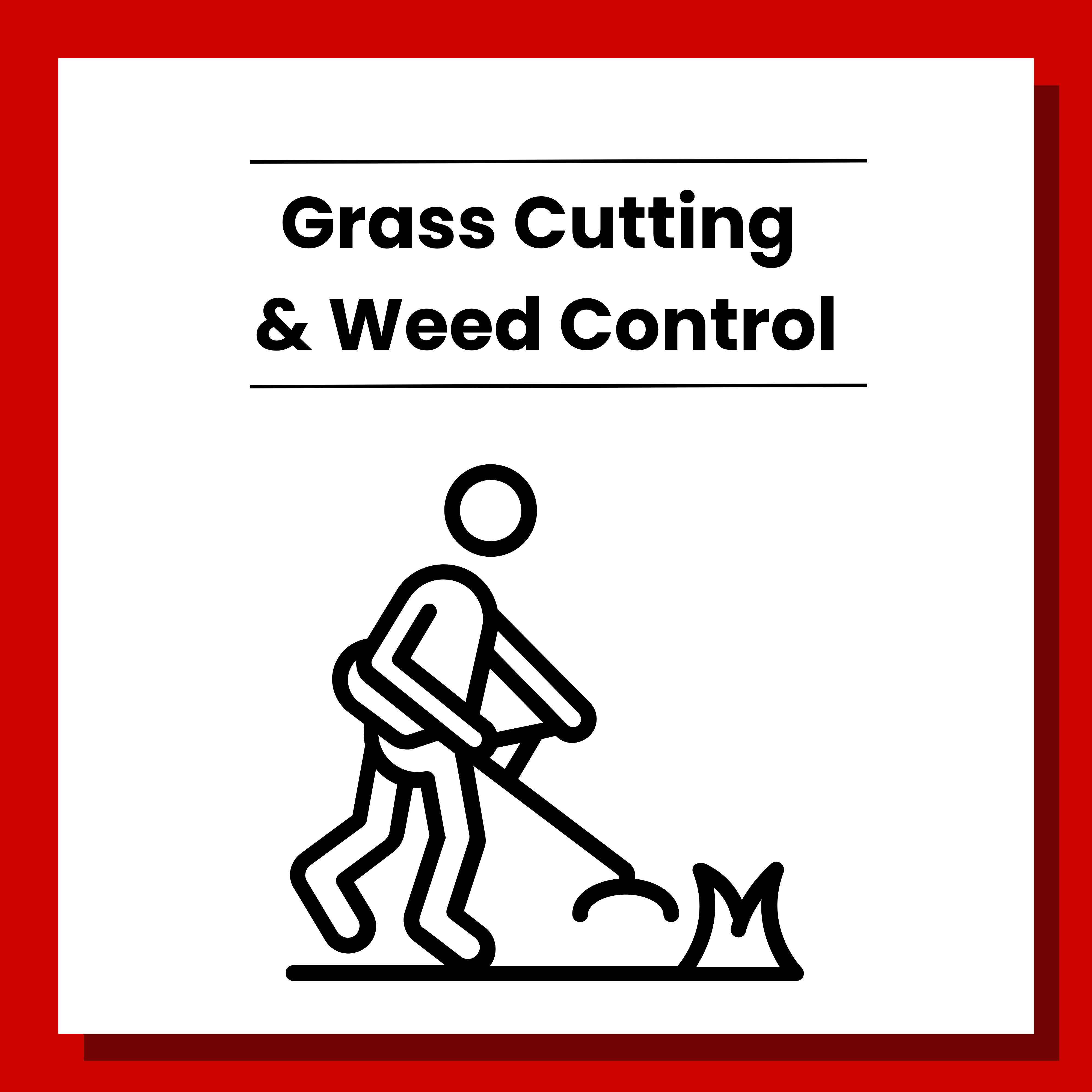 Click to view Grass Cutting & Weed Control page.