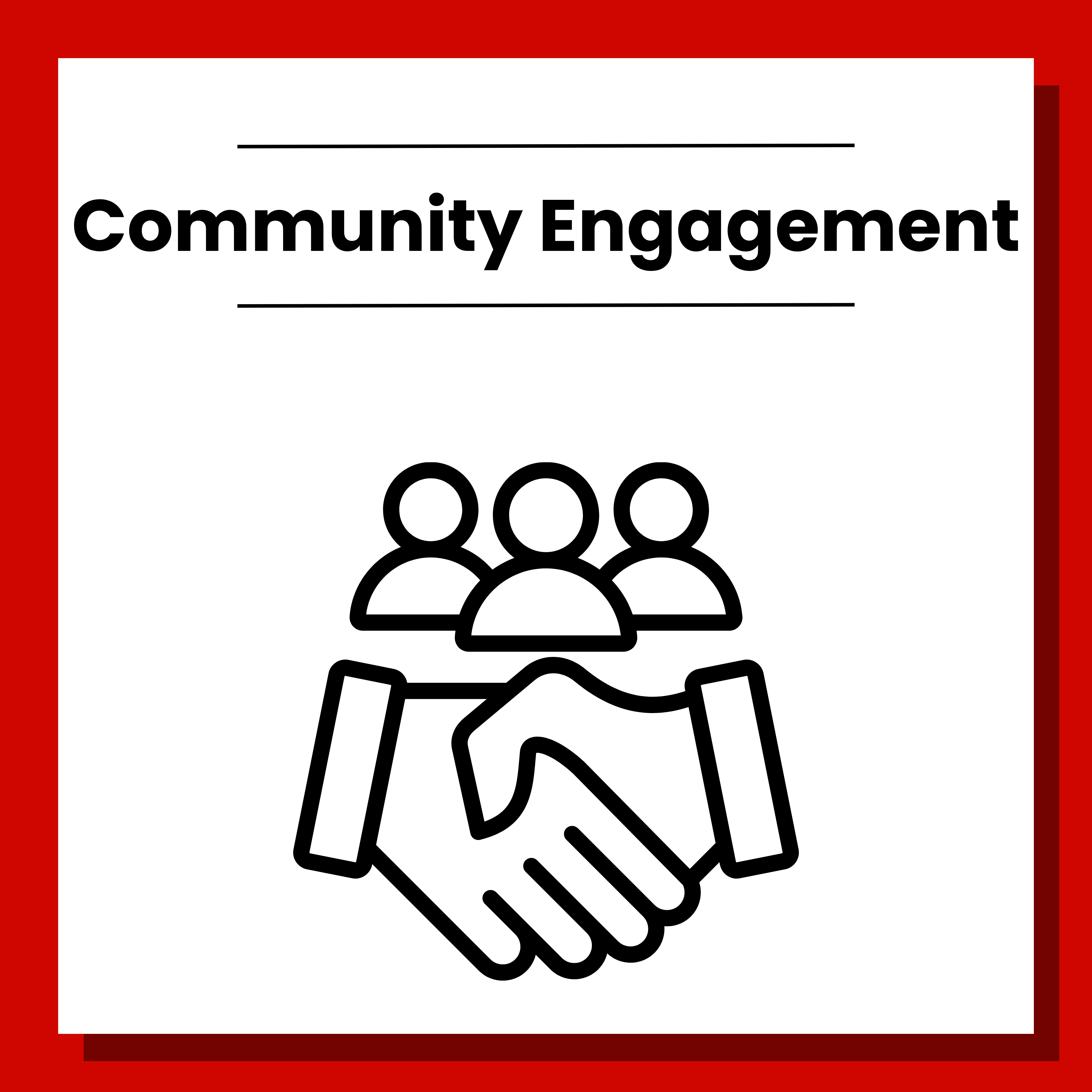 Click to view Community Engagement page.