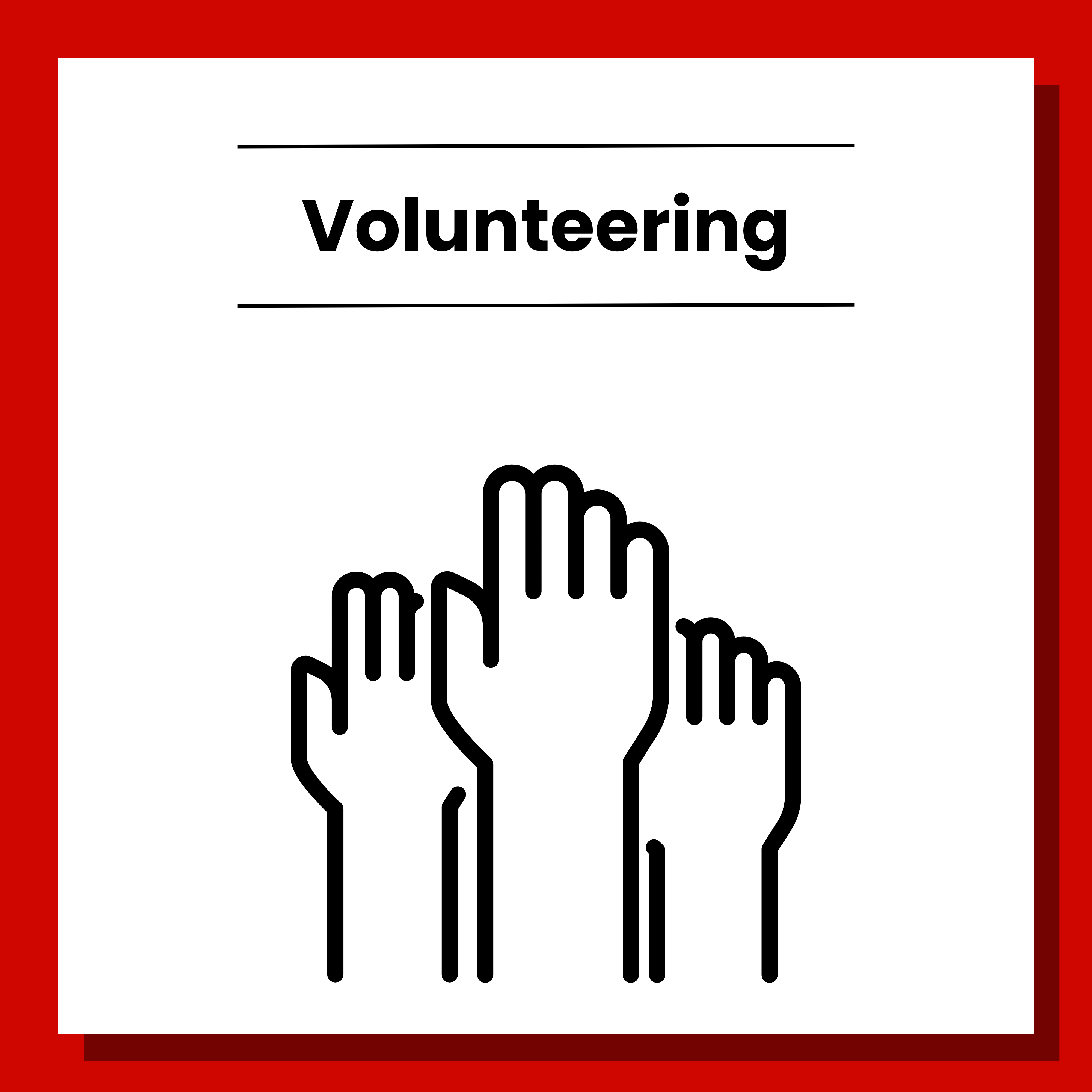 Click to view Volunteering page.