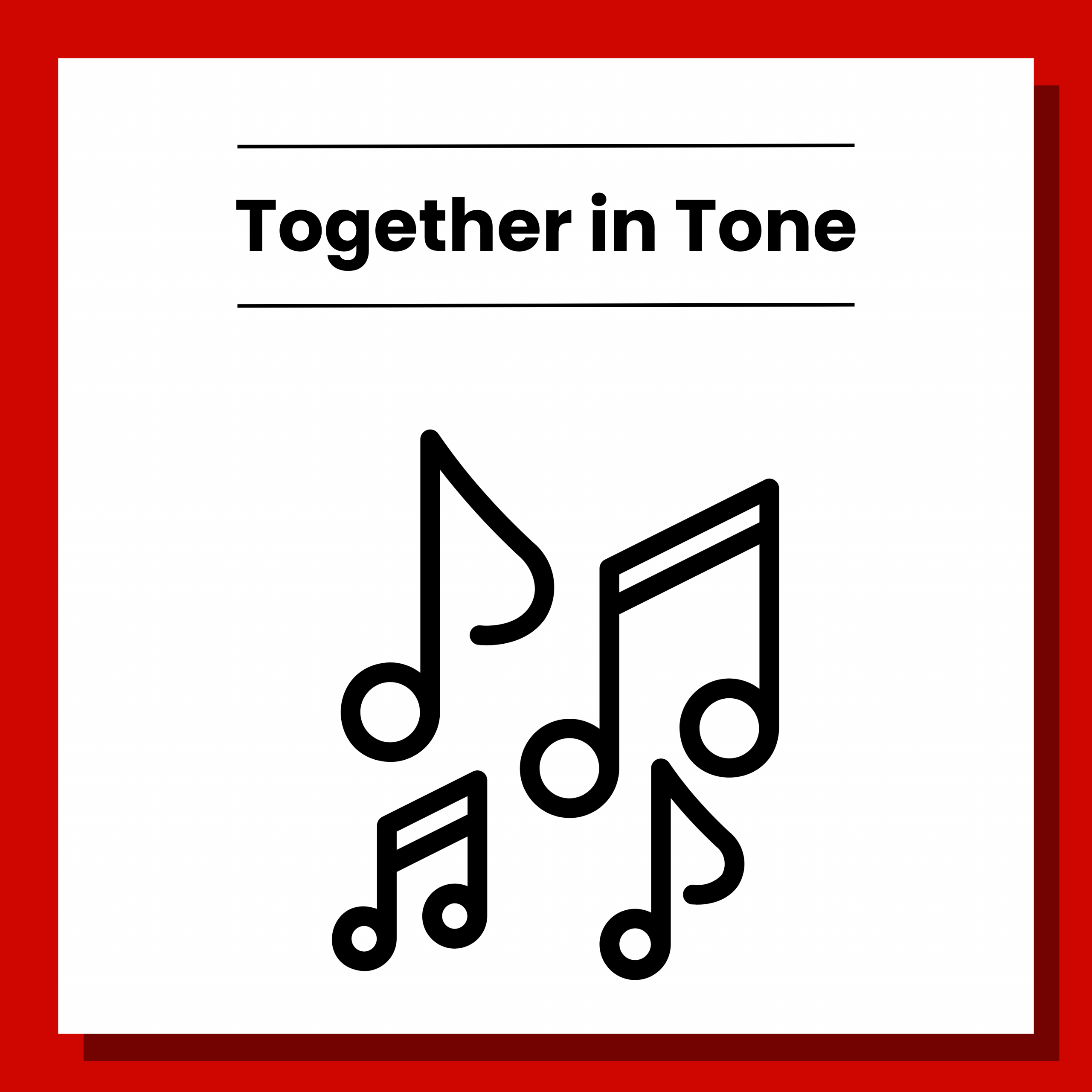 12 Together in Tone. Click to view.