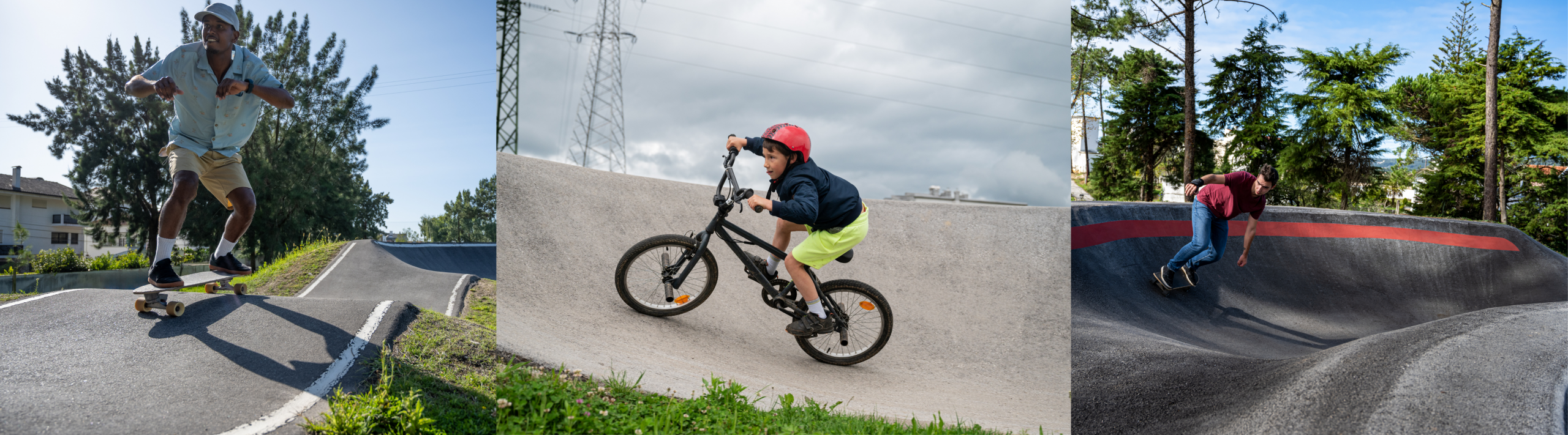 Pump Track Graphic Decorative image