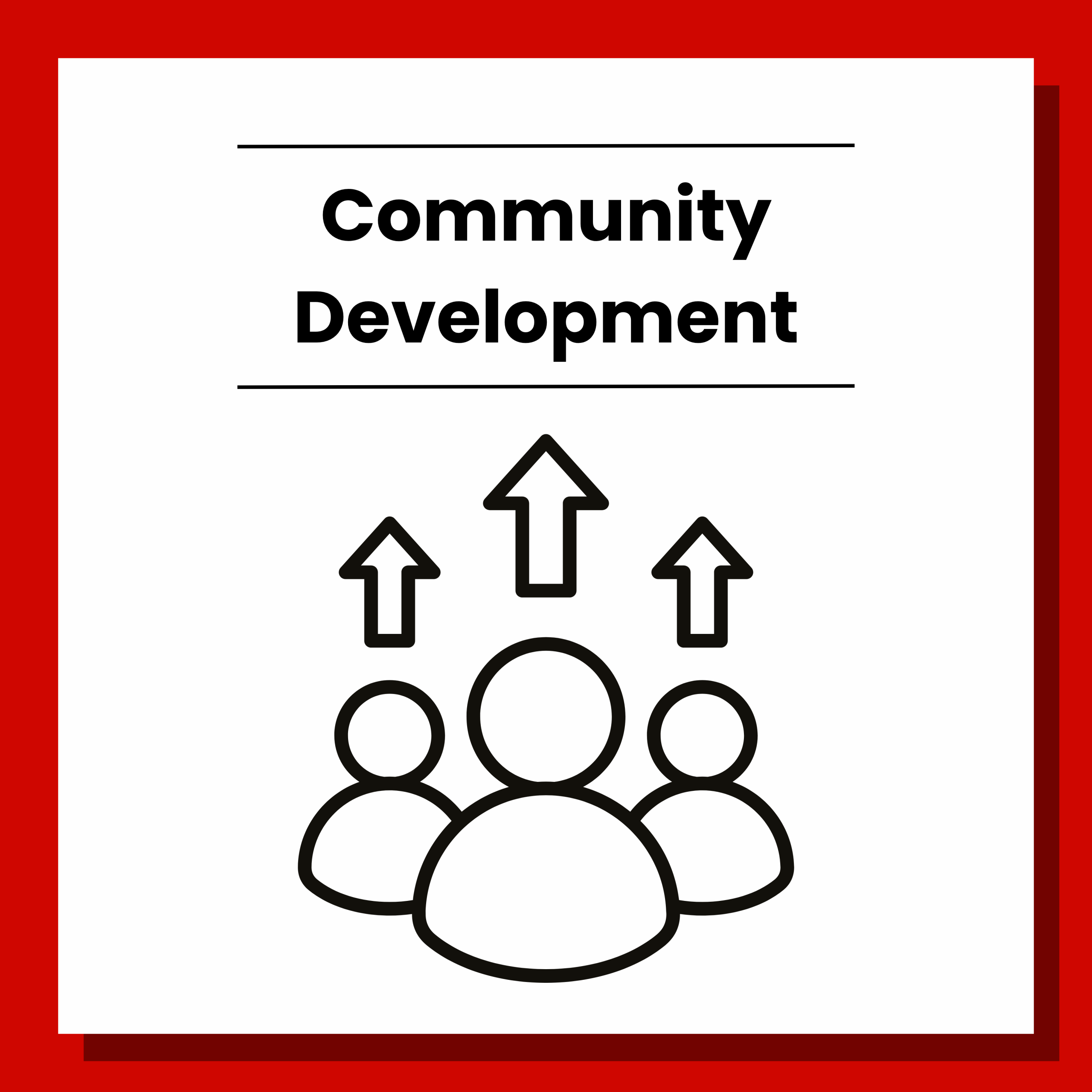 Community Development. Click to view.